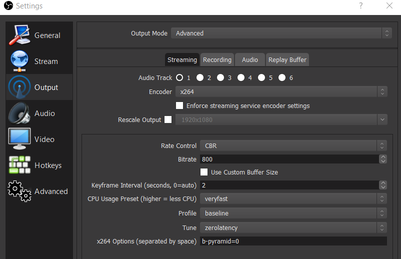obs advanced