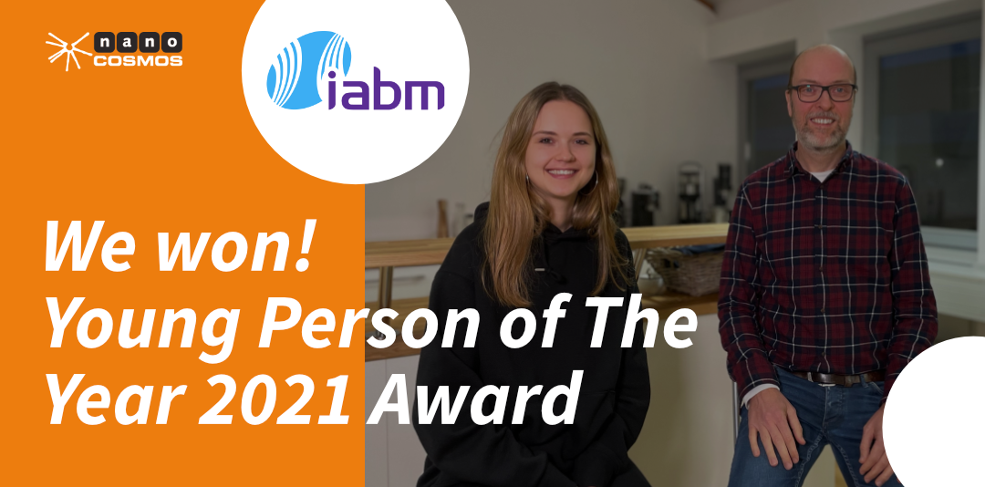 IABM Young Person of the Year Award 2021 geht an Mitarbeiterin der Berliner Firma nanocosmos, Anbieter für interaktives Livestreaming