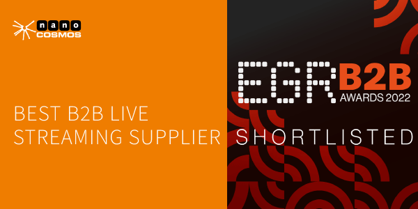EGR B2B Awards 2022: nanoStream Cloud has been shortlisted