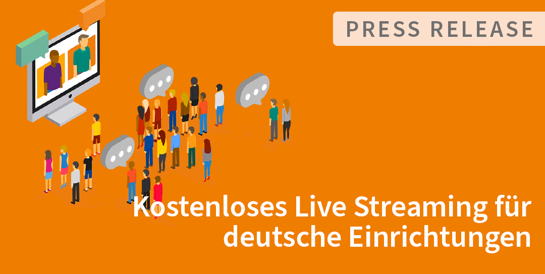 Kostenloser Einstieg Live Streaming mit ultra niedriger Latenz für Unternehmenskunden