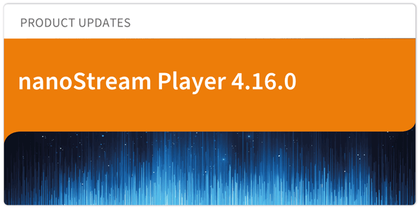 nanoStream Player 4.16.0