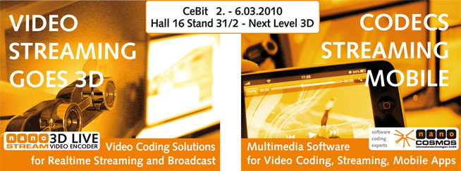 nanocosmos @ CeBit2010