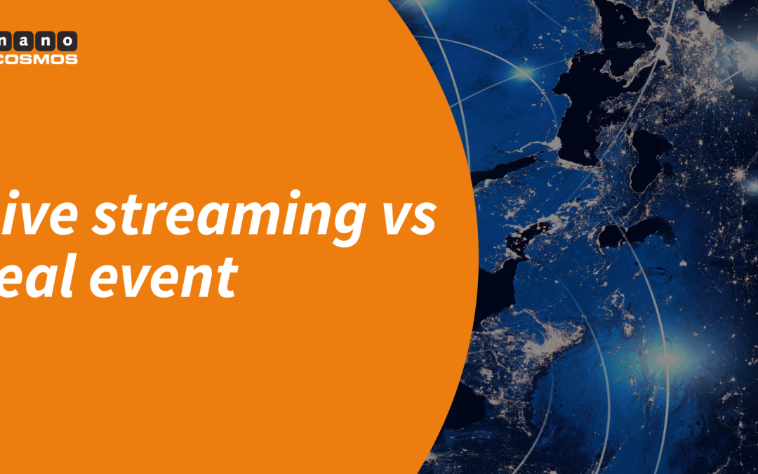 Live streaming vs real event: where are we at?