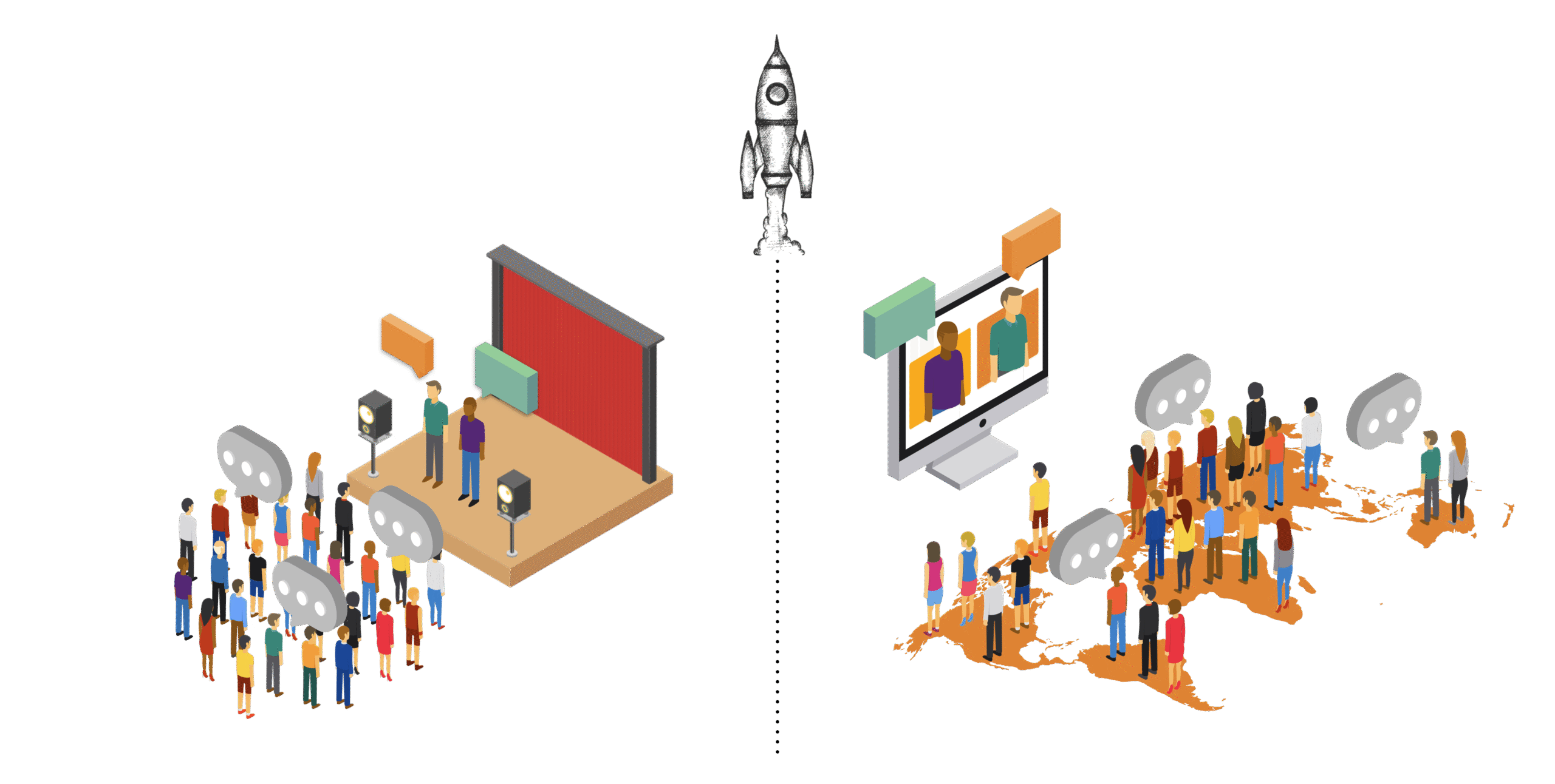 In Person vs. Hybrid / Virtual Event