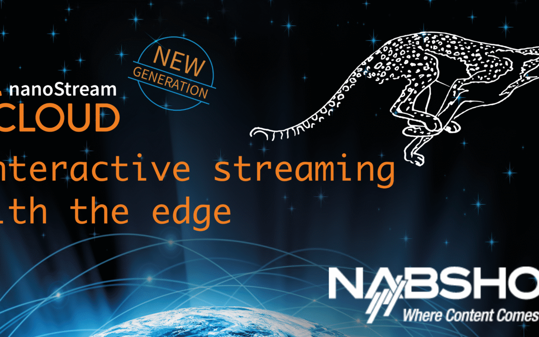 nanocosmos @ NAB Show, Las Vegas. April 23- 27, 2022