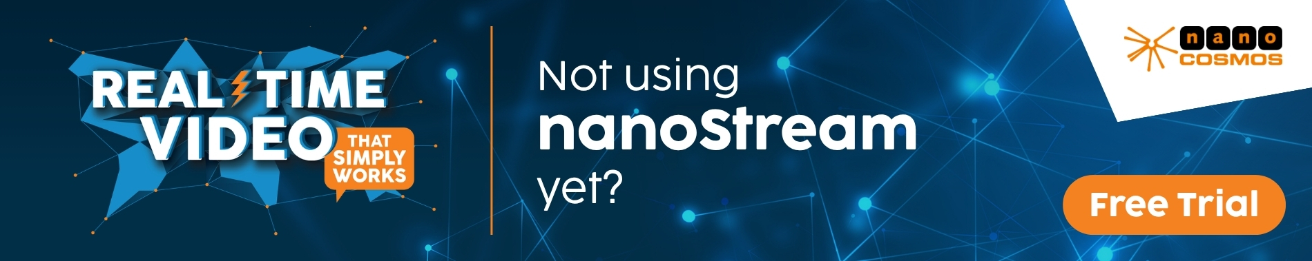 Blog footer banner nanoStream real time video