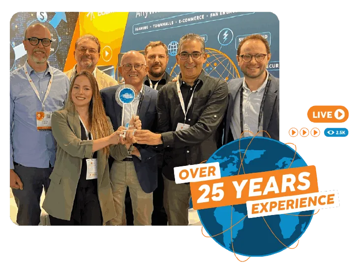 The nanocosmos team, over 25 years of streaming expertise