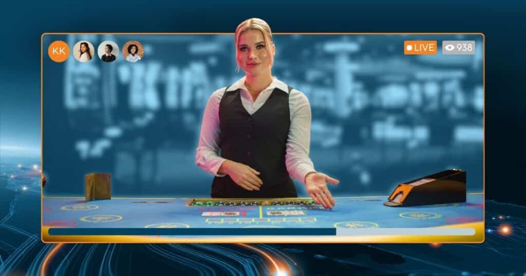 Live casino ilustration