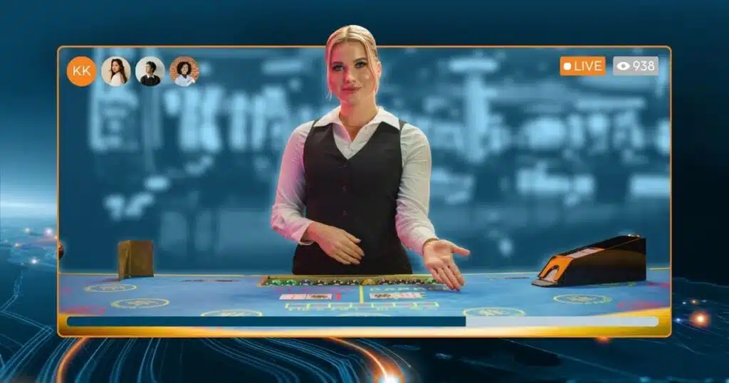 Live casino ilustration