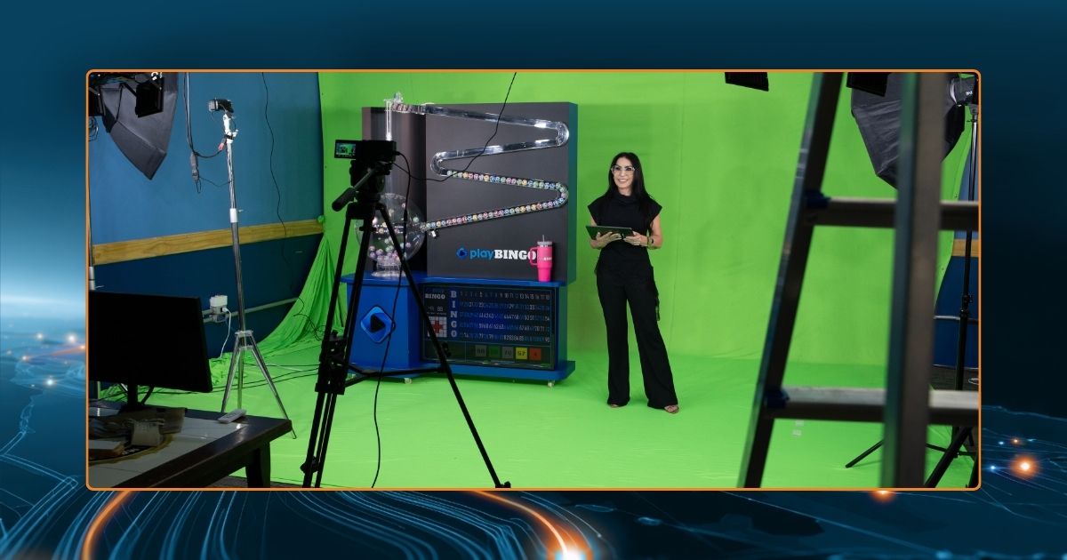 Estúdio da PlayBingo no Brasil